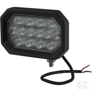 Darbinė lempa LED, 42W, 2800lm, stačiakampė, Flood, Kramp LA10423