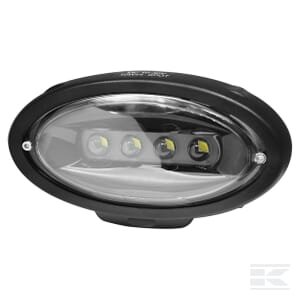 Darbinė lempa LED, 80W, 8000lm, ovali, 10/30V, 190x108x63mm, 9006 jungtis, Spot LA104491SPB