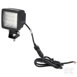 Darbinis žibintas LED, 76W, 11970lm, kvadratinis, 10/30V, 95x77x131mm, Deutsch kištukas, flood, pasukama galva LA10632