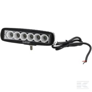 Darbinė lempa LED, 18W, 1620lm, stačiakampė, balta, 160x60x70mm, Spot, Kramp LA10902