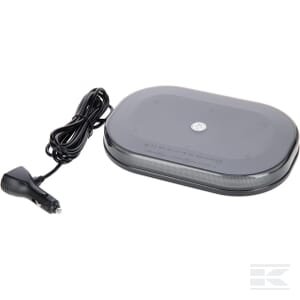 LED įspėjamoji šviesos juosta, 90W, 12–24V, geltona, magnetinė, 248x171x55 mm, 30 LED, Kramp LA20007