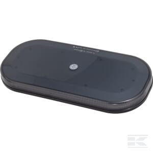 LED įspėjamoji šviesos juosta, 126W, 12–24V, geltona, tvirtinama varžtais, 365x173x36 mm, 42 LED, Kramp LA20019