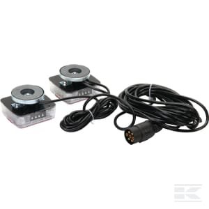 LED žibintų komplektas 12V, magnetinis, 7,5 m kabelis LA207351KR