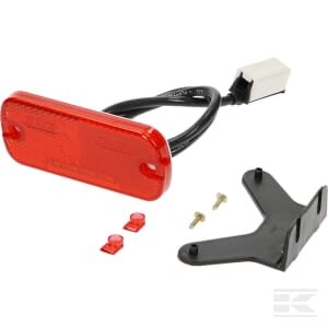 Gabaritinis žibintas LED, stačiakampis, 12–24V, 105.4x45x11.8mm, Jaeger, Kramp LA30103