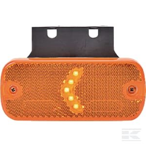 LED gabaritinis žibintas, stačiakampis, 12–24V, 105,4x45x11,8 mm, Kramp LA30110