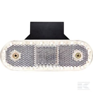 LED gabaritinis žibintas, stačiakampis, 12–24V, 114x40x25mm, Kramp LA30112