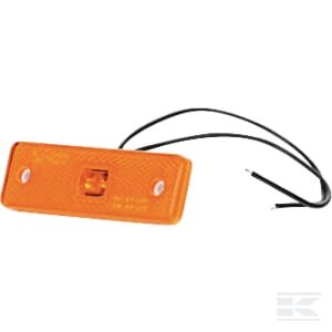 LED gabaritinis žibintas, stačiakampis, 12–24V, 98x31,5x25 mm, Kramp LA30133