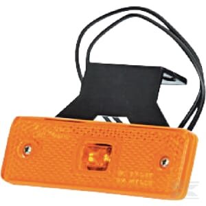 LED gabaritinis žibintas, stačiakampis, 12–24V, 98x31.5x25mm, Kramp LA30134