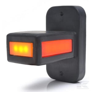 Gabaritinis žibintas LED, 12–24V, 100x52x87mm, Kramp LA30160