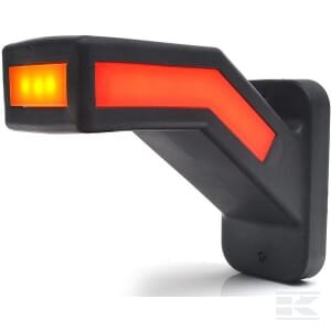 Gabaritinis žibintas LH LED, 12–24V, 146.1x58x110.6mm, Kramp LA30162