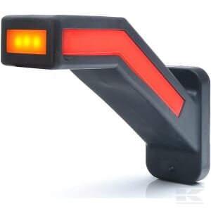 Gabaritinis žibintas LH LED, 12–24V, 184.9x58x145.5mm, su posūkiu, Kramp LA30164IND