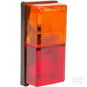 Galinė lempa, stačiakampė, 12–24V, 165x80x51 mm, gopart LA45032
