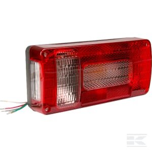 Galinė lempa RH, stačiakampė, 12/24V, 180x100x80 mm LA45033RKR