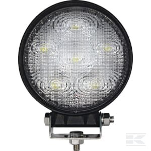 Darbinė lempa LED, 18W, 1440lm, apvali, 10/30V, Ø110mm, Flood, 6 LED, gopart LA15029