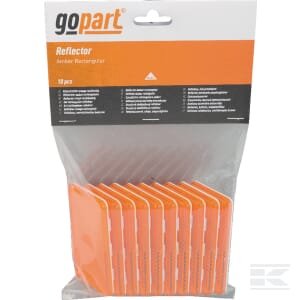 Atšvaitas, geltonas, stačiakampis LA75005