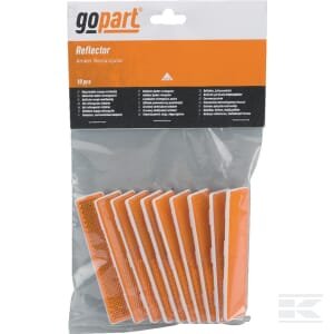 Atšvaitas, geltonas, stačiakampis LA75014