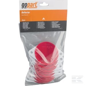 Atšvaitas, raudonas, apvalus LA75018