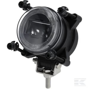 Priekinis žibintas LED, 28/18W, apvalus, 10–30V, Ø90 mm, tolimosios, posūkis, H9 jungtis, Kramp LA80091