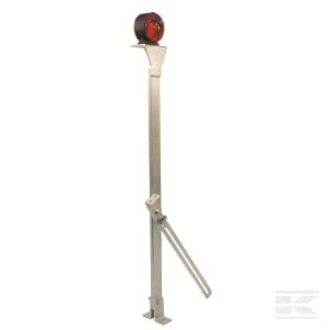 Gabaritinis žibintas, apvalus, raudonas/baltas, tvirtinamas varžtais LA9000