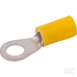 Žiedinis antgalis, geltonas, 4-6mm² skylė 6mm LA9050P001