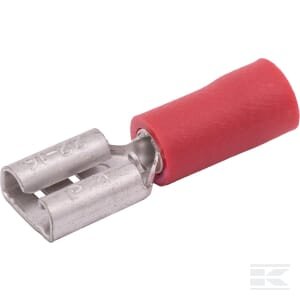Peilinis gnybtas, moteriškas, raudonas, 0.5-1mm² LA9075P001