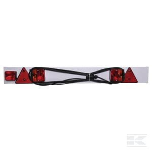 Priekabos šviesų lenta 12V 4 ft, 12 m kabelis, 7 kontaktų kištukas LA91282EUKR