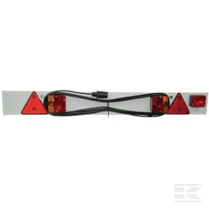 Priekabos šviesų lenta 12V 4 ft, 12 m kabelis, 7 kontaktų kištukas LA91282KR