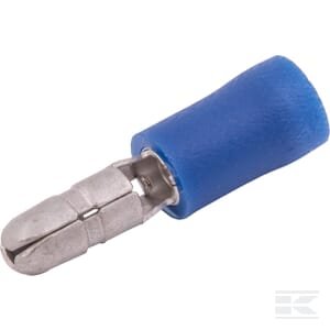 Kulkinė jungtis (bananėlė) vyriška, mėlyna, 1.5-2.5mm², Ø4mm LA9325P001