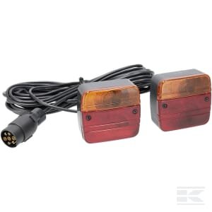 Žibintų komplektas, 7,5 m kabelis LA97510