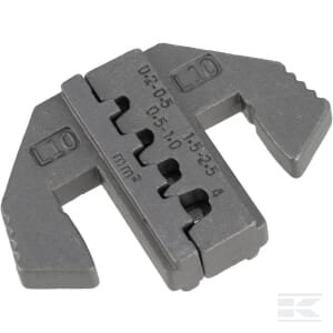 Užspaudimo matricų rinkinys termoizoliaciniams sujungimo antgaliams (butt) (0.5-6 mm²) LAT2000A1KR