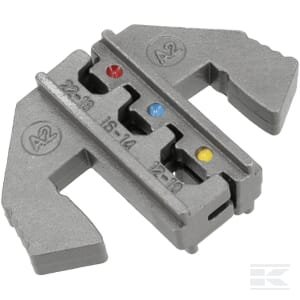 Užspaudimo matricų rinkinys pilnai izoliuotoms moteriškoms jungtims (0.5-6 mm²) LAT2000A2KR