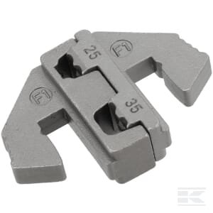 Užspaudimo matricų rinkinys izoliuotiems laidų antgaliams (didelis AWG) (25-35 mm²) LAT2000F1KR