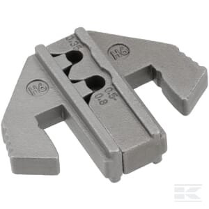 Užspaudimo matricų rinkinys atviro tipo antgaliams (Weatherpack) (0.5-0.8 mm²) LAT2000H6KR