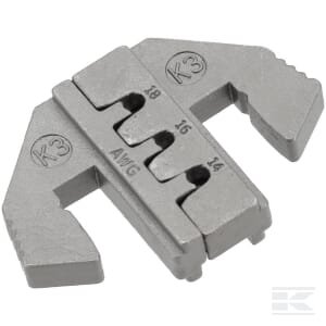 Užspaudimo matricų rinkinys atviro tipo Deutsch antgaliams (DT serija) (1.0-2.5 mm²) LAT2000K3KR