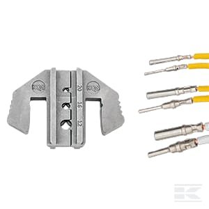 Užspaudimo matricų rinkinys pilniems Deutsch antgaliams (0.5-4.0 mm²) LAT2000KQ8KR