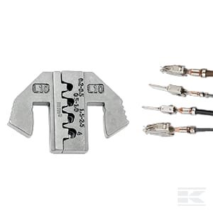 Užspaudimo matricų rinkinys SPT ir MCP antgaliams (0.2-4.0 mm²) LAT2000L10KR