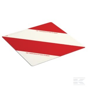 Įspėjamasis ženklas 285x285 mm zc-pltd r LOF18FR