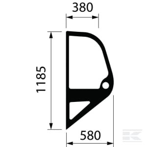 Šoninis langas MA746750