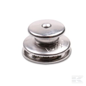 Greito veikimo fiksatorius (viršutinė dalis), didelė galvutė, INOX PL11470