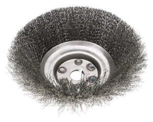 Šepetys trinkelių valymui plieninis vielinis 200×0,30×20 mm