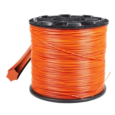 Pjovimo valas 2.4 mm apvalus oranžinis 8 kg