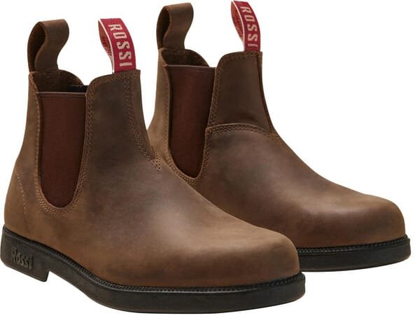 Darbiniai guminiai batai ROSSI BOOTS 607 Booma brown 47 – ROS607BRO12