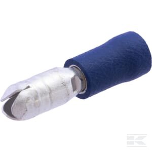 Kulkinė jungtis (bananėlė) vyriška, mėlyna, 1.5-2.5mm², Ø5mm LA9025P001