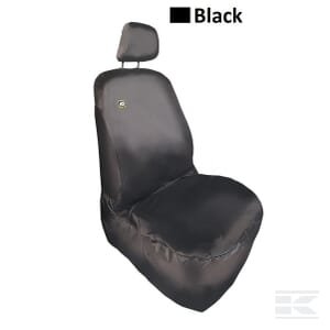 Sėdynės užvalkalas (vairuotojo), juodas, atskira galvos atrama, suderinamas su oro pagalve, tinka Ford Ranger SC60571ABC