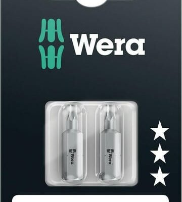 Antgaliai TX 15×25 (2 vnt.) Wera SC8671ZSBTX15