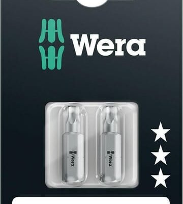 Antgaliai TX 25×25 (2 vnt.) Wera SC8671ZSBTX25