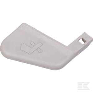 Rankenos apvalkalas atlošo kampo reguliavimui, pilkas G139454