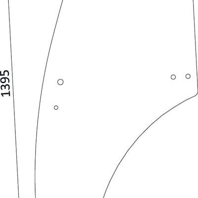 Lindner door glass – 3203411N
