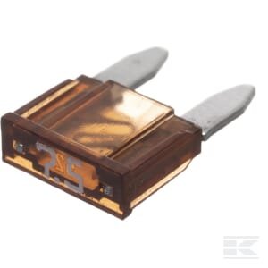 MINI peilinis saugiklis 32V 7.5A ilgis 16.3mm rudas pakuotė 1 vnt SI20264P001