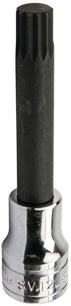 Antgalio galvutė 1/2" ilgas XZN M12 Facom SV12LB